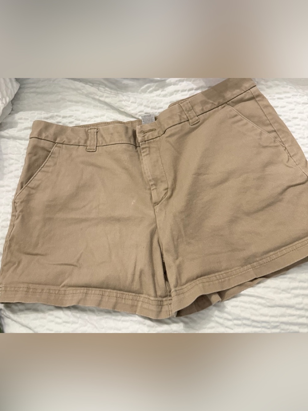 Casual Women's Tan Cotton Shorts BCG sz 14